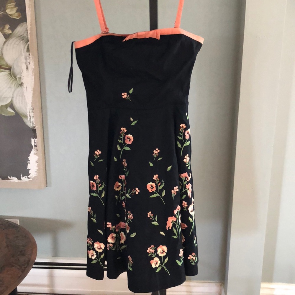 Embroidered dress from Anthropologie